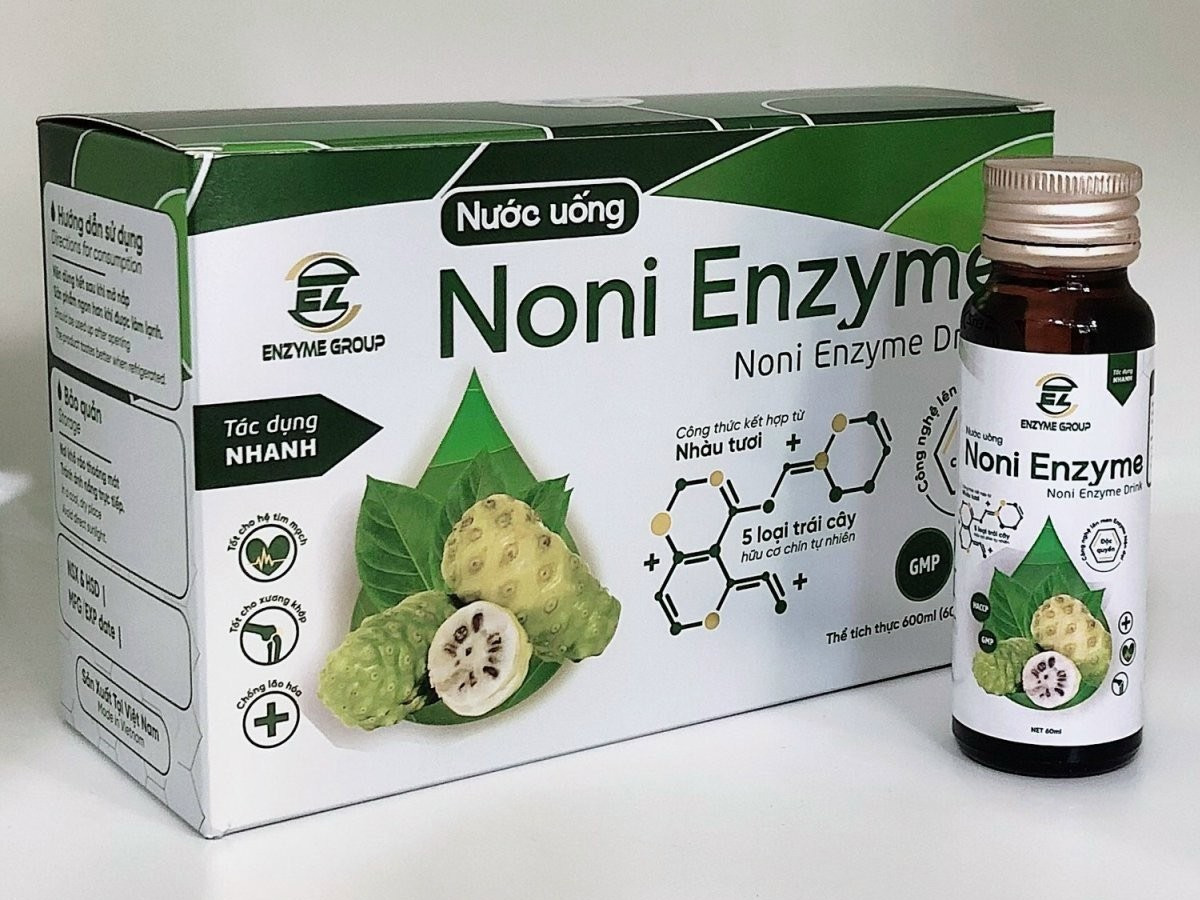 Noni Enzyme hộp 10 chai 60ml