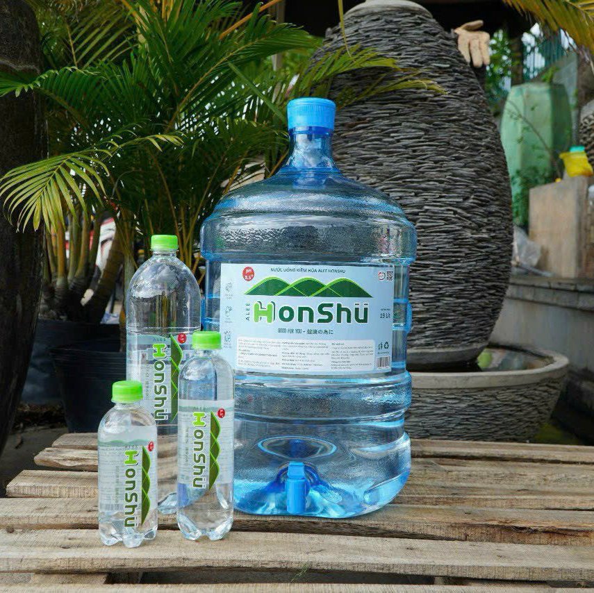 Nước kiềm Honshu 1.5 lít thùng (1.5Lx12chai) - VIN